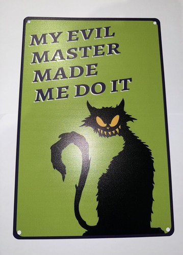 Metal tin sign trouble - metal,