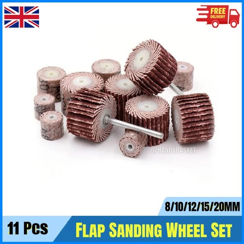 11pc flap sanding wheel - 11pc,