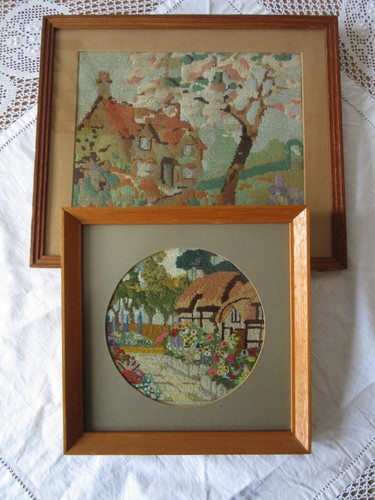 Framed embroidered - framed,