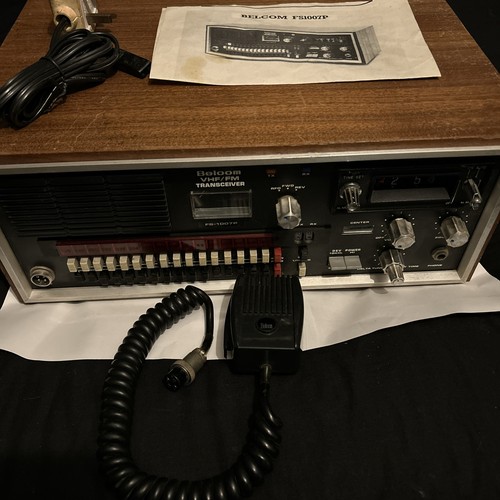 Beloom 1007p vhf fm - fs-1007p, vhf/fm