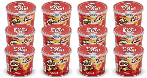 40g pringles original - 12,
