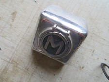 MORRIS BUMPER STARTING HANDLE   BADGE WITH BASE