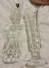 THREE PRETTY VINTAGE CLEAR CUT
