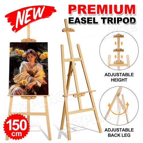 Studio wooden easel - studio, display