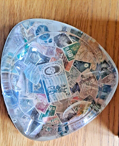Vintage cigar ashtray glass - vintage,