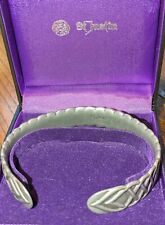 St Justin Pewter Bangle