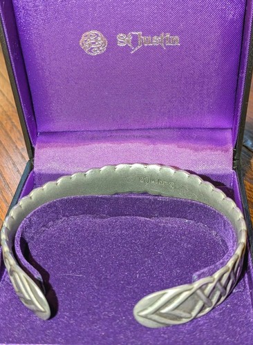 Justin pewter bangle - justin,