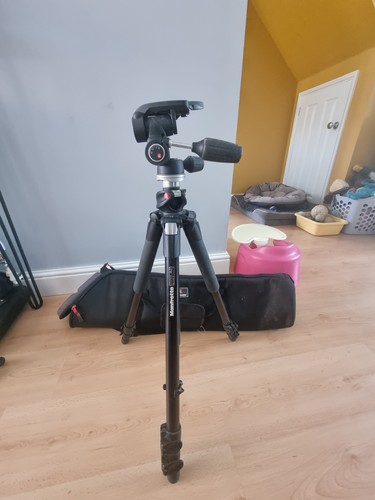 Manfrotto 055xprob tripod with - manfrotto,