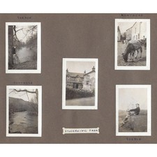 KENTMERE Scenes around Stockbridge Farm - 5x Vintage Photographs c1940