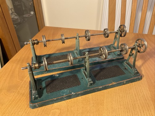 Pair old line shades - of,