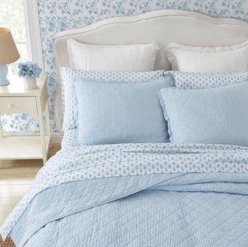 Laura ashley twin blue oxford - ashley,