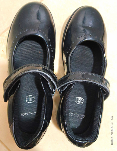 Clarks girls black - black, jane