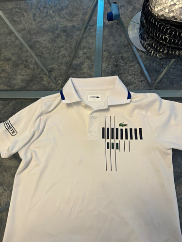 Lacoste sport men white polo - lacoste, men's