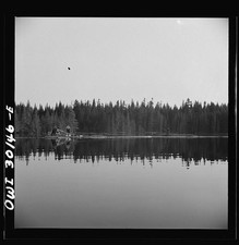 Maine Long Pond 1943 Brown