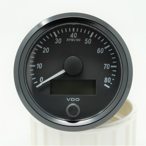 Vdo singleviu tachometer 80mm - singleviu,