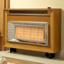 Flavel Misermatic Gas Fire Teak FORMT0EN Radiant Gas Fire 5 Year Warranty