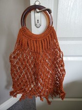 zara crotchet WOVEN BUCKET BAG multicolor straw summer holiday 
