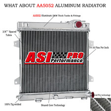2 Row Aluminium Radiator For