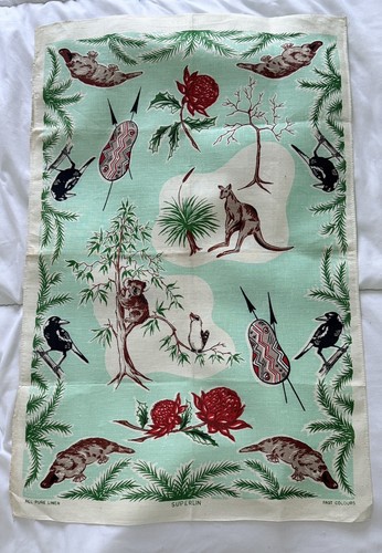 Vintage superlin tea towel - vintage,