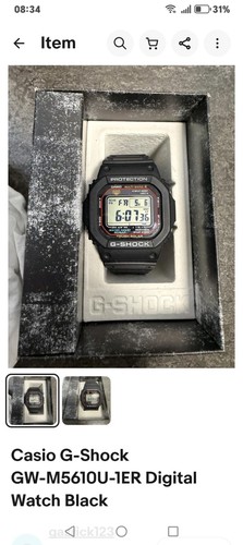 Casio watch m5610u 1er - casio, gw-m5610u-1er