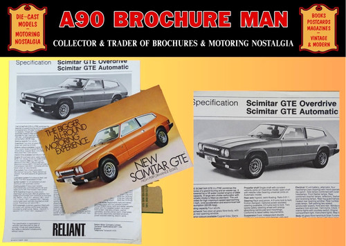 Rare set 1976 reliant - rare, 2