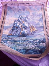 Margot Ship Tapestry Canvas