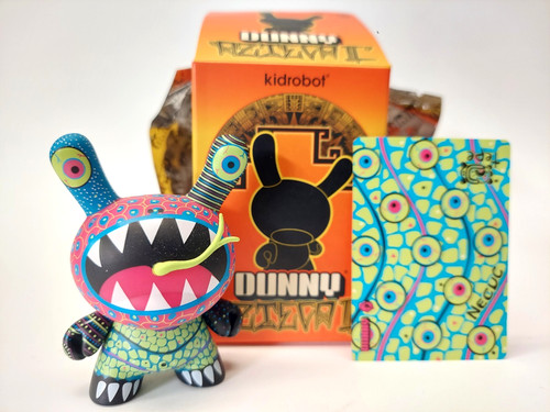 Kidrobot dunny azteca series - dunny, 2