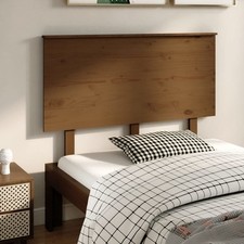Bed Headboard Solid Pine Wood