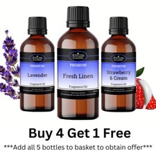 50ML Fragrance Oil - 130+ Scents - Candle Bath bomb Soap Making Wax Melts IFRA