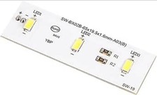 2pcs SW-BX02B Fridge LED Light Board ZBE2350HCA Light Strip SW-BX02B