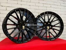 4X 21" 5X130 multi spoke black