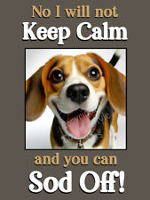 Beagle pet dog Funny Flexible Fridge Magnet Gift Keep Calm Christmas gift