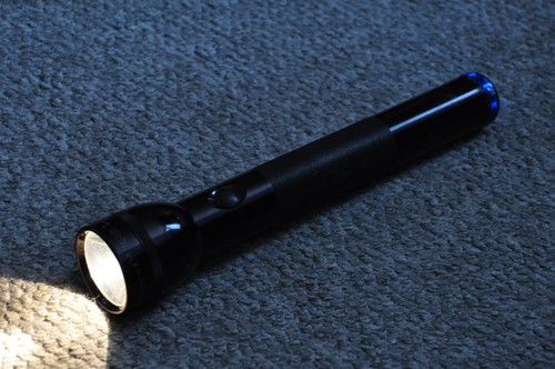 Maglite cell torch black - 3d,