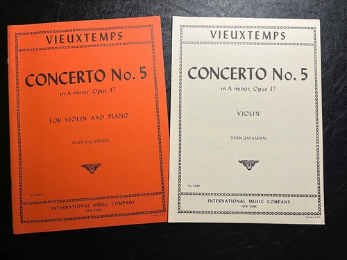 Vieuxtemps violin concerto - violin,