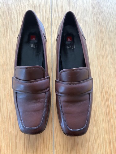 Hogl flat brown - , shoes
