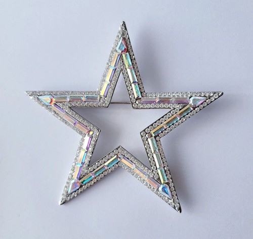 New large star brooch - ab,