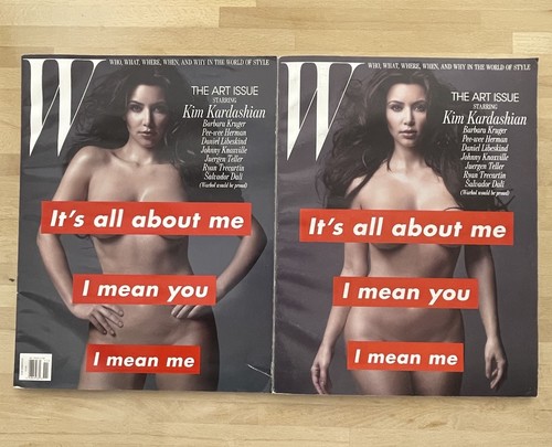 Kim kardashian w magazine - kardashian,