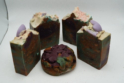 Handmade goat milk soap - milk,