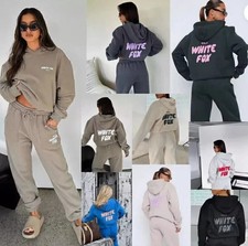Women Girls 2PCS Fox Tracksuit