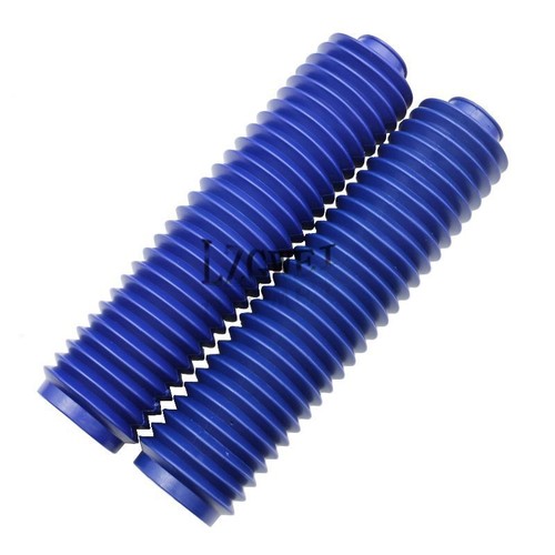 Blue motorcycle fork cover - blue,