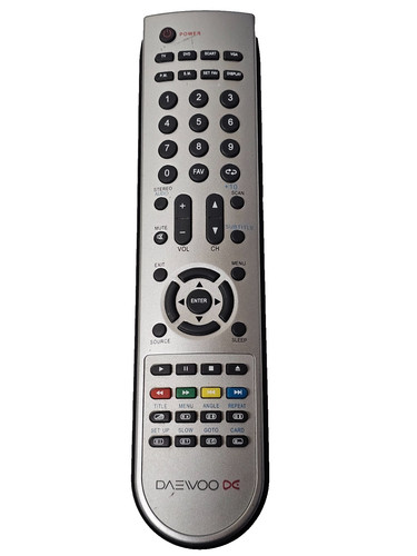 Daewoo dvd combi remote - tv/dvd,