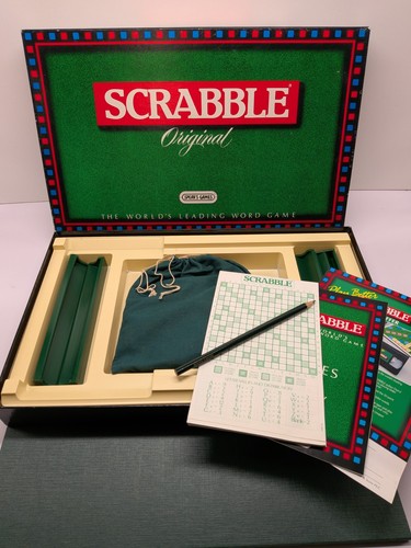Vintage scrabble original - scrabble,