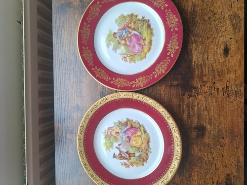 Pair limoges castel decorative - pair,