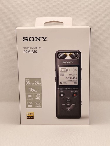 Sony pcm a10 linear - sony,