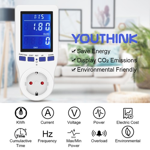 Wireless energy monitor - monitor, power