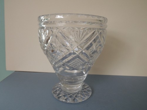 Vintage large lead crystal - vintage,