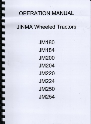 Jinma series tractors - jinma, jm