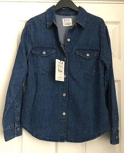 Pull bear blue denim shirt - &,