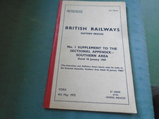 1970 BRITISH RAILWAYS EASTERN