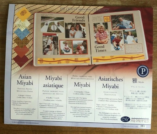 Creative memories asian miyabi - memories,